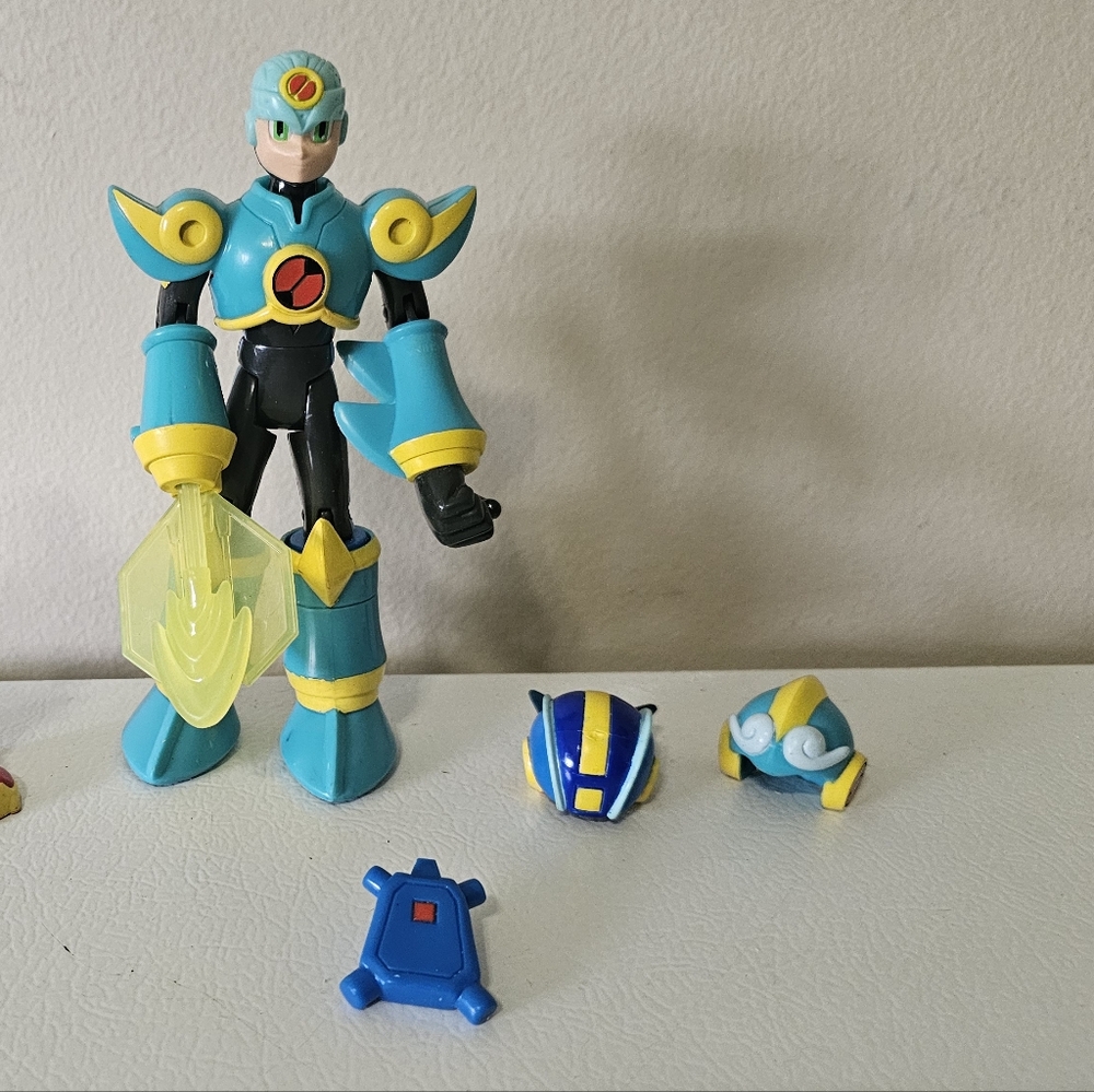 2004 Mattel Megaman NT Warrior Double Soul Deluxe Windsoul Capcom